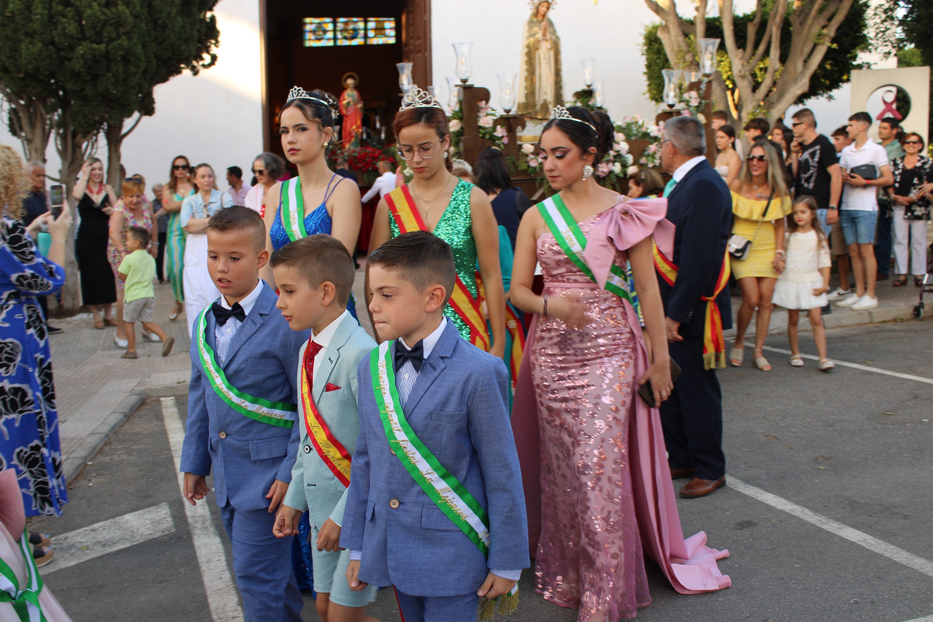Así fue la procesión de los Santos Patronos en La Mojonera