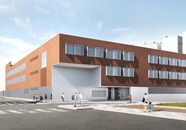 Boceto del futuro del IES Las Marinas.