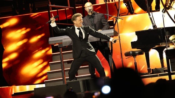 El concierto de Luis Miguel en Almería, en imágenes