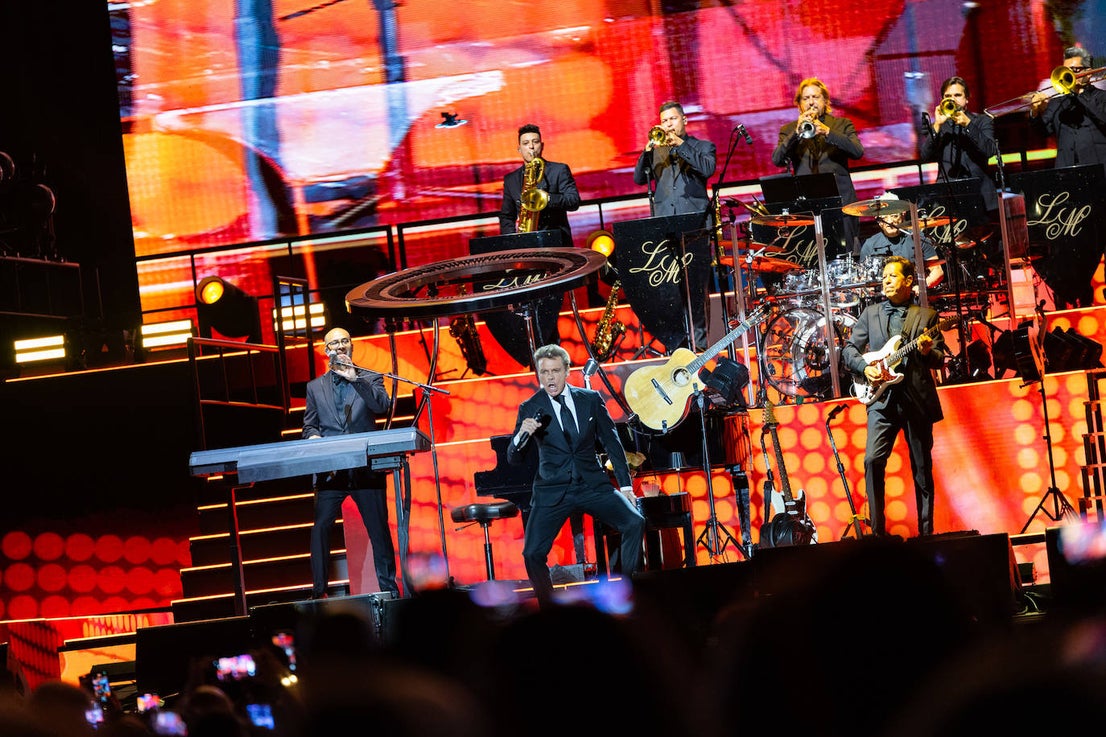 El concierto de Luis Miguel en Almería, en imágenes