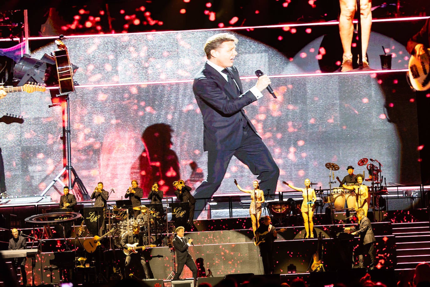 El concierto de Luis Miguel en Almería, en imágenes