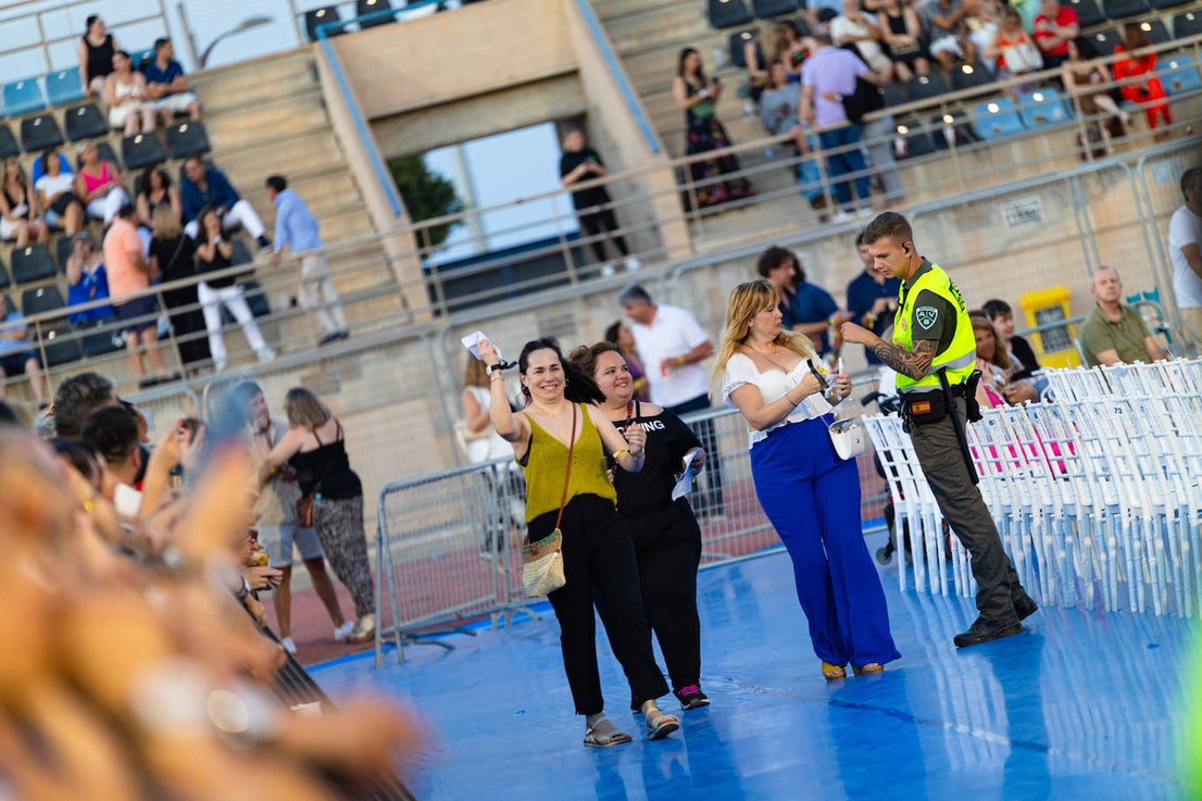 El concierto de Luis Miguel en Almería, en imágenes