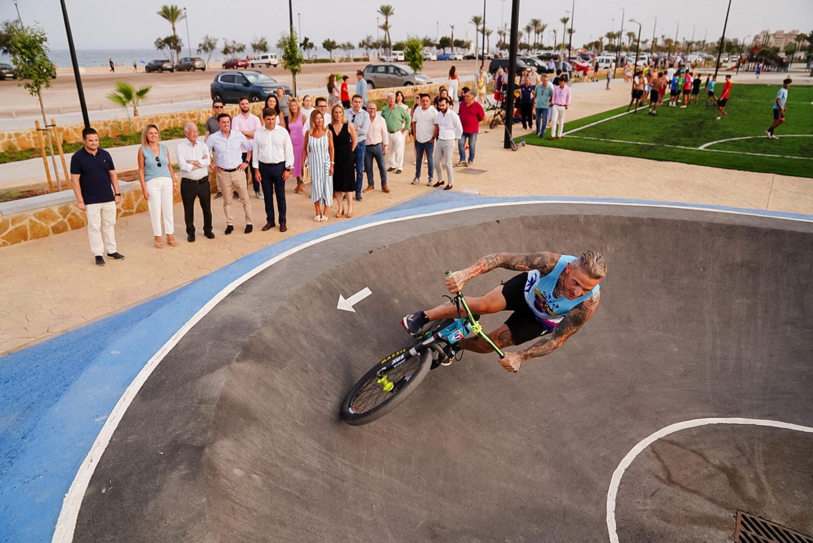 El Parque de Las Salinas cuenta con 9.000 metros cuadrados de superficie.