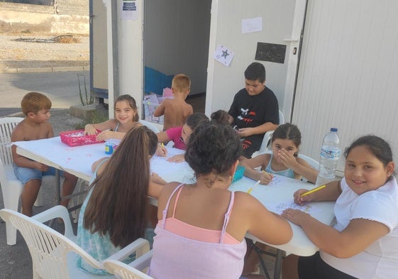 Niños disfrutan de una jornada en el municipio vicario