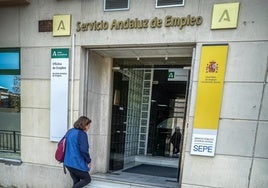 Imagen de una oficina de del Servicio Andaluz de Empleo.