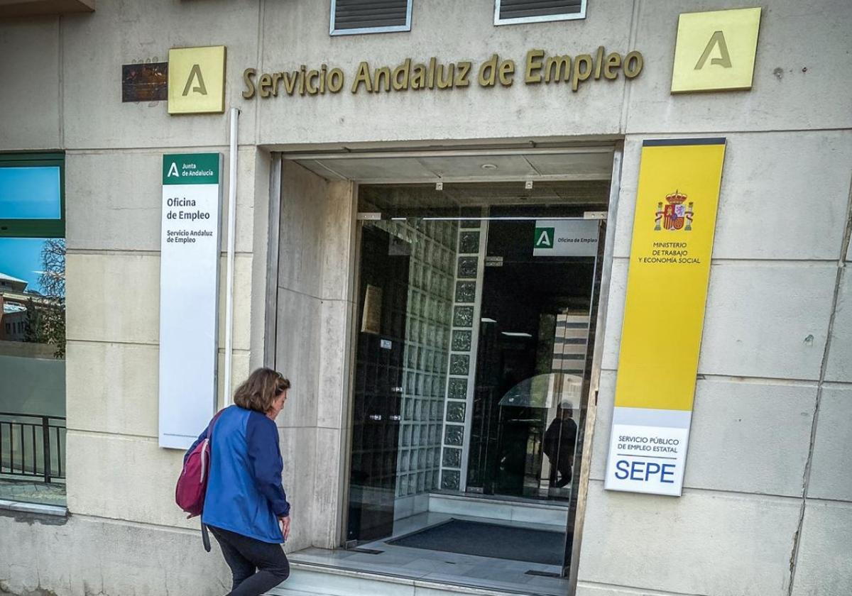 Imagen de una oficina de del Servicio Andaluz de Empleo.