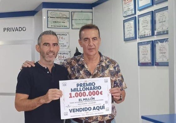 Los gerentes del establecimiento, Jesús Sánchez Bautista y Jesús Sánchez Vico.