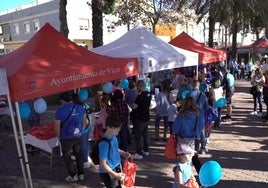 Una de las jornadas sobre la diabetes del pasado año en Vícar.