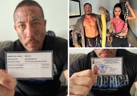 Adrián Márquez posa para IDEAL con parte de la documentación de sus especies.