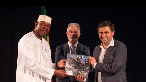 Roquetas acoge una visita institucional del embajador de Mali en España