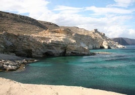 Una de las imágenes de las playas de Rodalquilar.