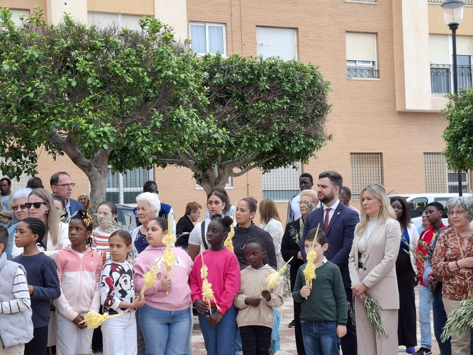 Roquetas inicia el Domingo de Ramos con La Borriquita