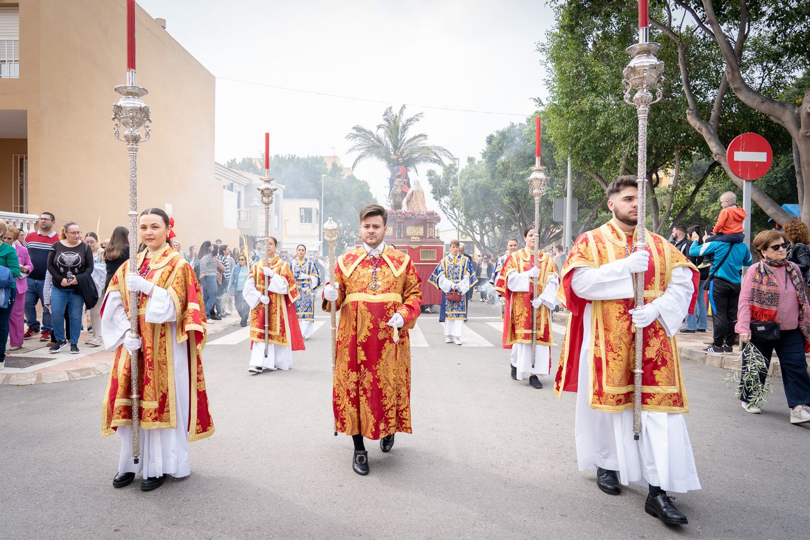 Roquetas inicia el Domingo de Ramos con La Borriquita