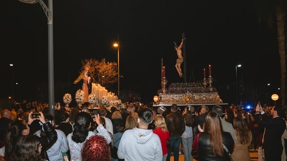 El Santísimo Cristo de la Paz y Nuestra Señora de los Dolores, protagonistas del Jueves Santo en Vícar