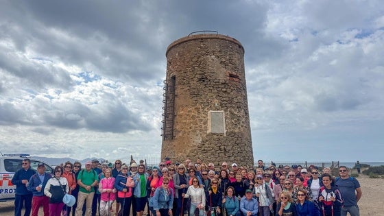 Mayores de Vícar realizan una ruta entre Torregarcía y Cabo de Gata