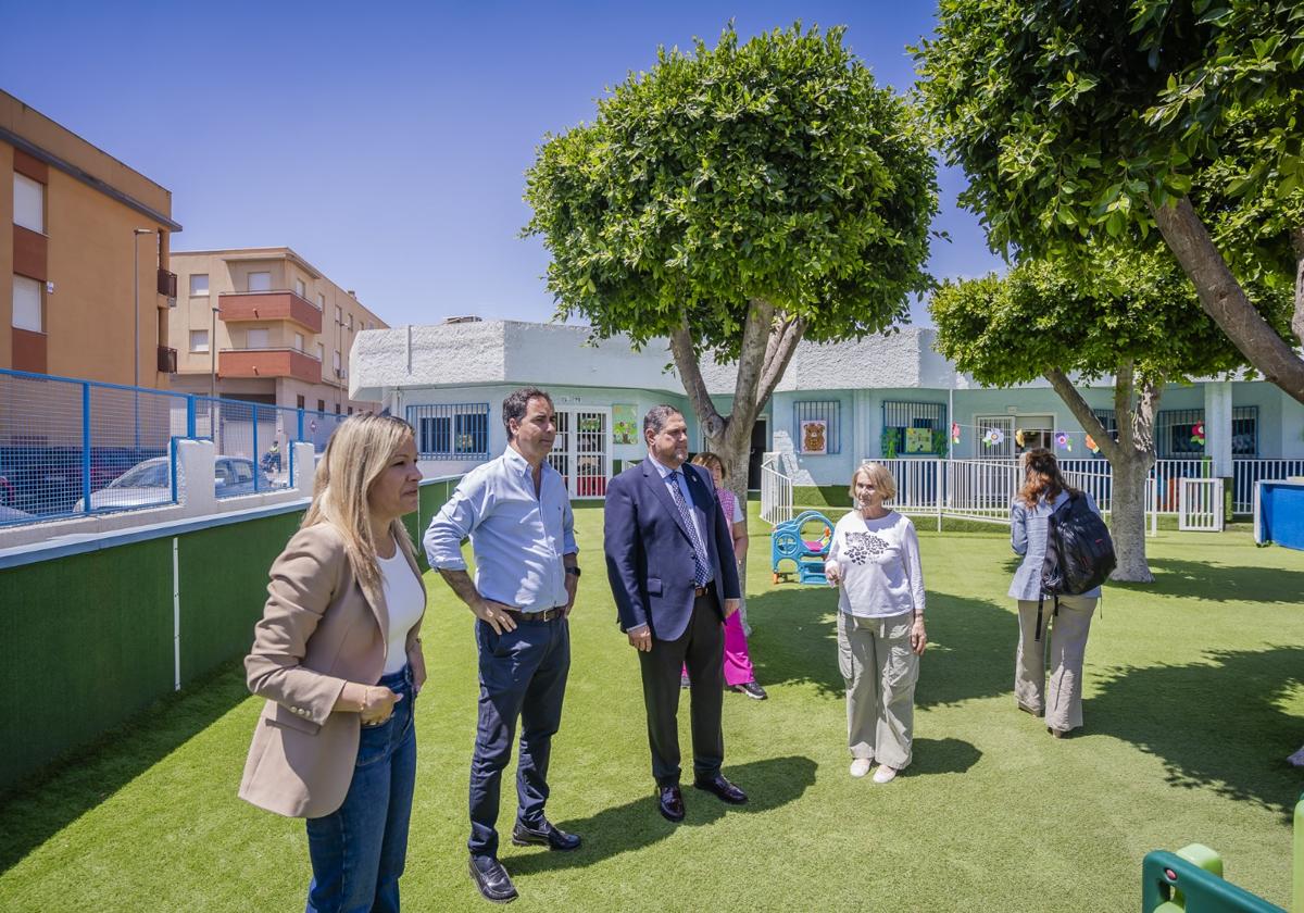 Educación destina 370.000 euros para la ampliación del centro de La Rosaleda