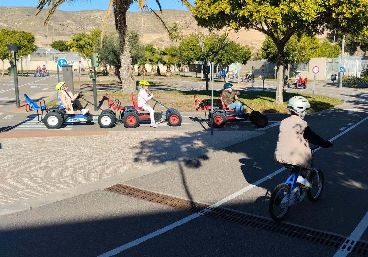 765 alumnos de la provincia visitan el Centro de Educación Vial de Vícar