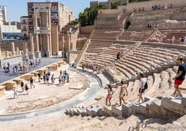 El Teatro Romano de Cartagena.