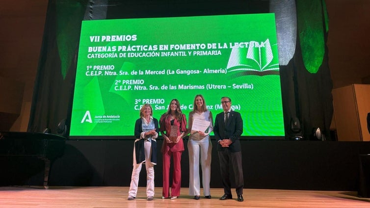El CEIP Nuestra Señora de la Merced recibe un premio por el fomento de la lectura en Andalucía