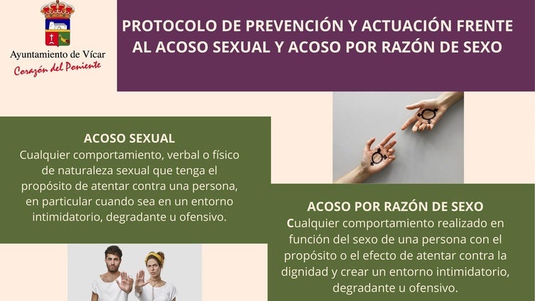 Vícar crea un protocolo para la prevención frente al acoso sexual