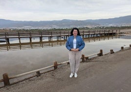 La portavoz de la formación ultra.