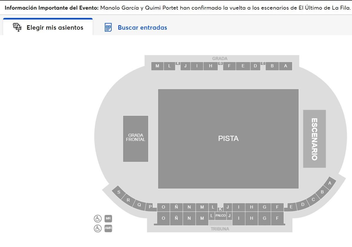 El Último de la Fila 'arrasa' en Roquetas vendiendo todas las entradas en apenas dos horas