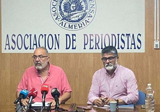 Javier Rodríguez y Jesús Yebra.