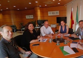 La reunión fue 'fructífera' para el municipio de Vícar.