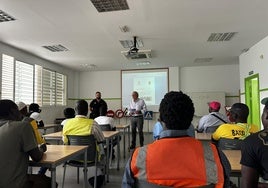 Una de las jornadas realizadas en el municipio de Vícar.