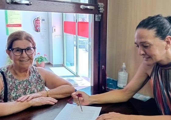 Una de las usuarias que ha rellenado el cuestionario.