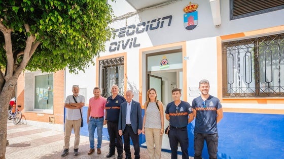 Sala de reuniones, atención ciudadana y dos despachos: Protección Civil estrena sede en Roquetas