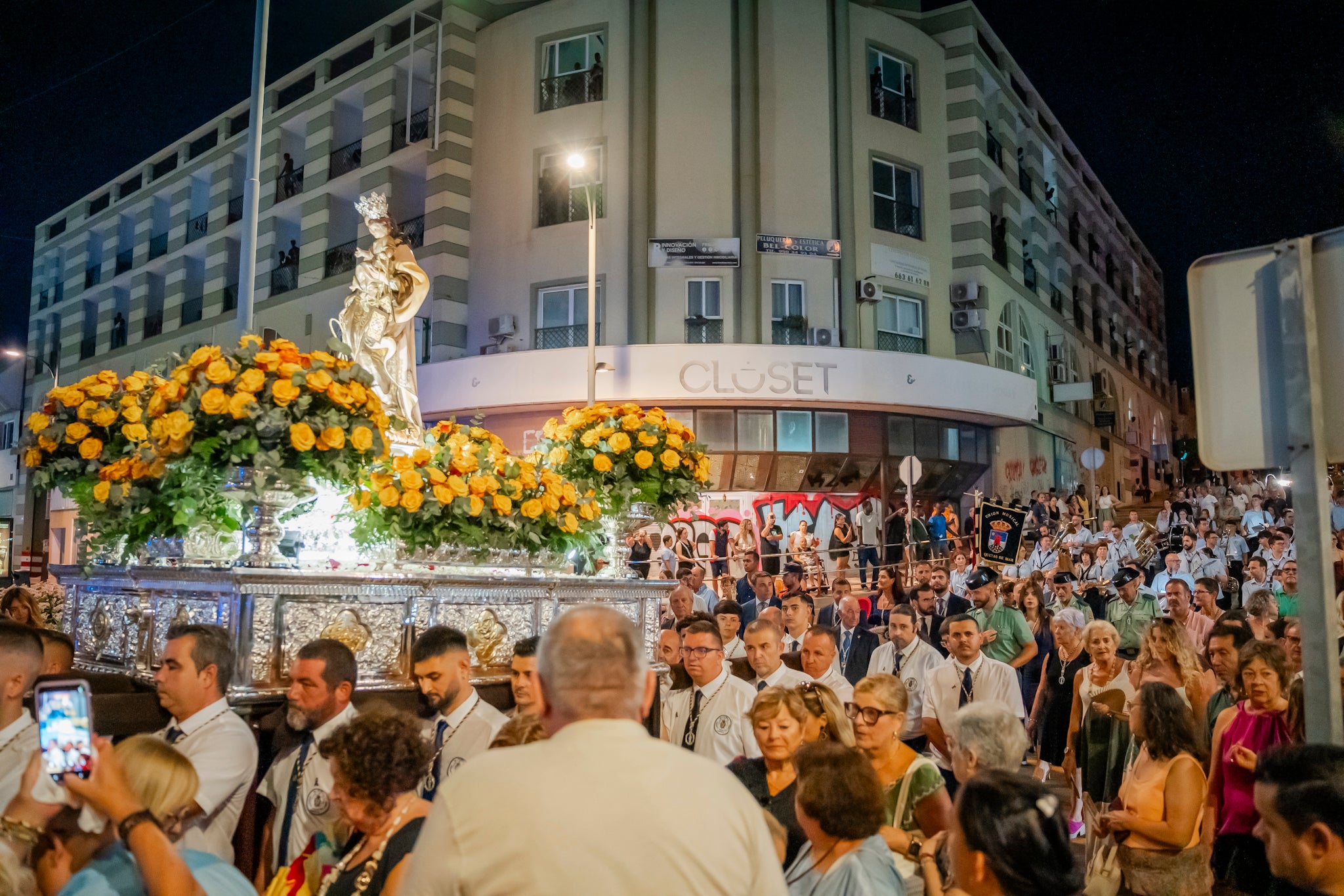 La Virgen del Carmen finaliza las Fiestas de Aguadulce