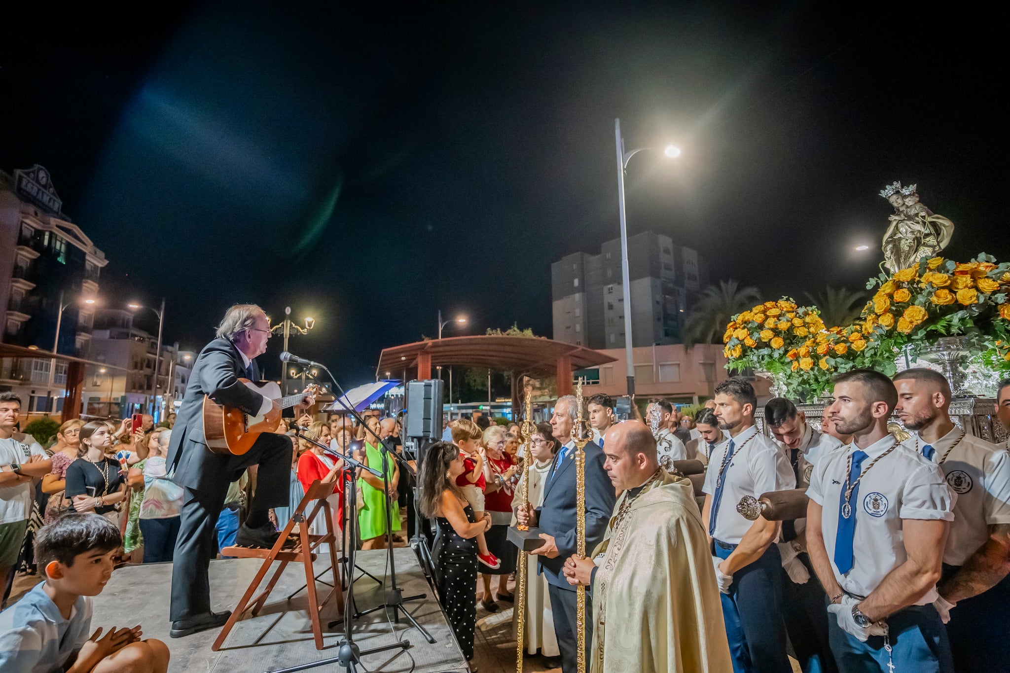 La Virgen del Carmen finaliza las Fiestas de Aguadulce