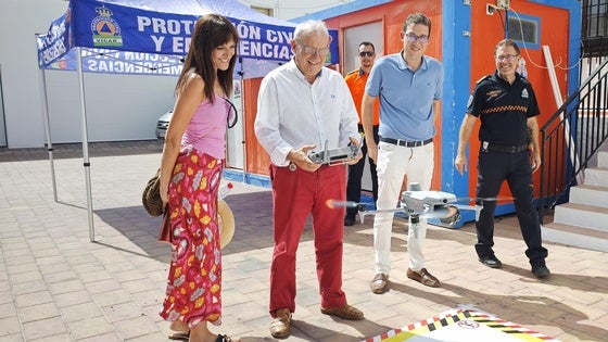 Protección Civil incorpora un dron de última generación para emergencias y rescates