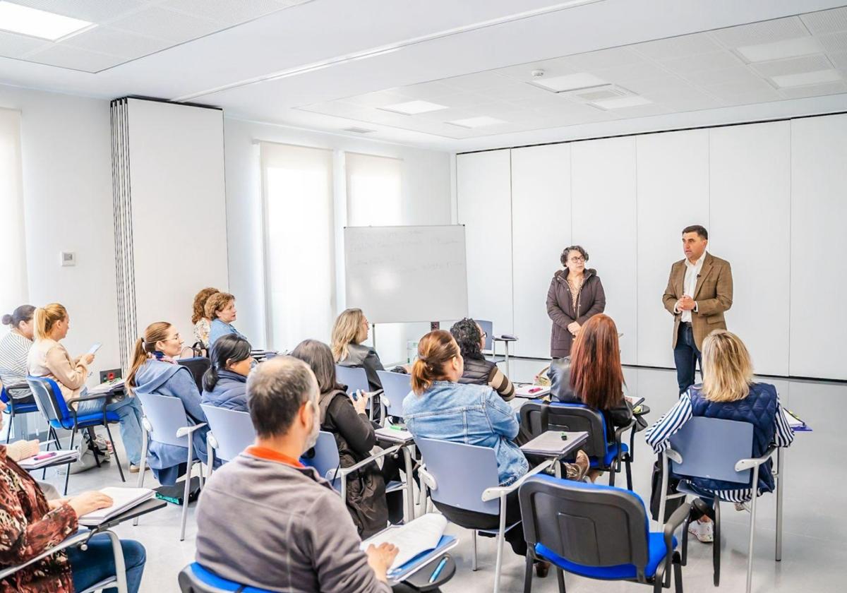 Cursos de formación en el municipio.