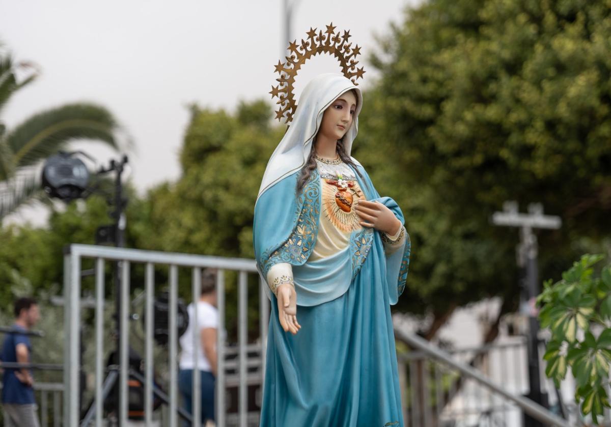 La procesión de la Virgen María se realizará durante este fin de semana.