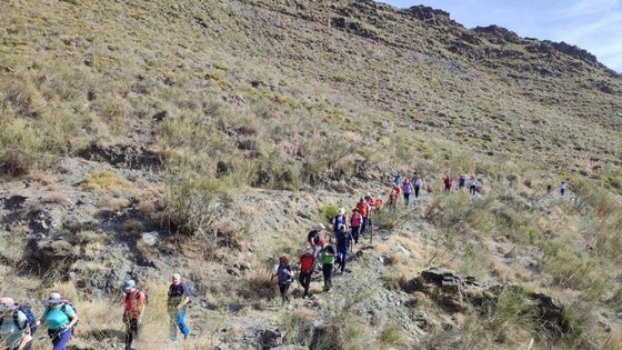 Roquetas organiza una ruta para poder recorrer casi 14 kilómetros de la Sierra de los Filabres
