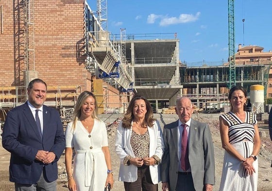 Visita a las obras del colegio