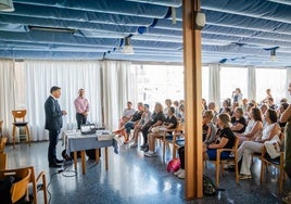 José Juan asiste al evento en el municipio roquetero.