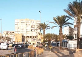 Los trabajos consisten en la instalación de 66 metros de tubería de PVC de 315 milímetros de diámetro.