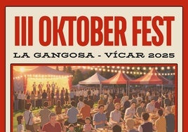 Cartel anunciador del evento.