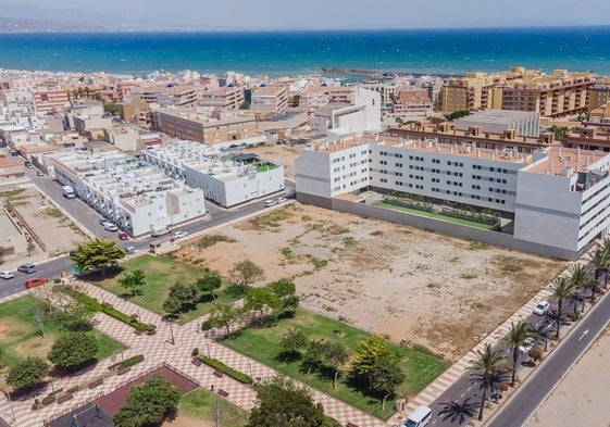 Terrenos donde se ubicará la futura sede judicial de la localidad.