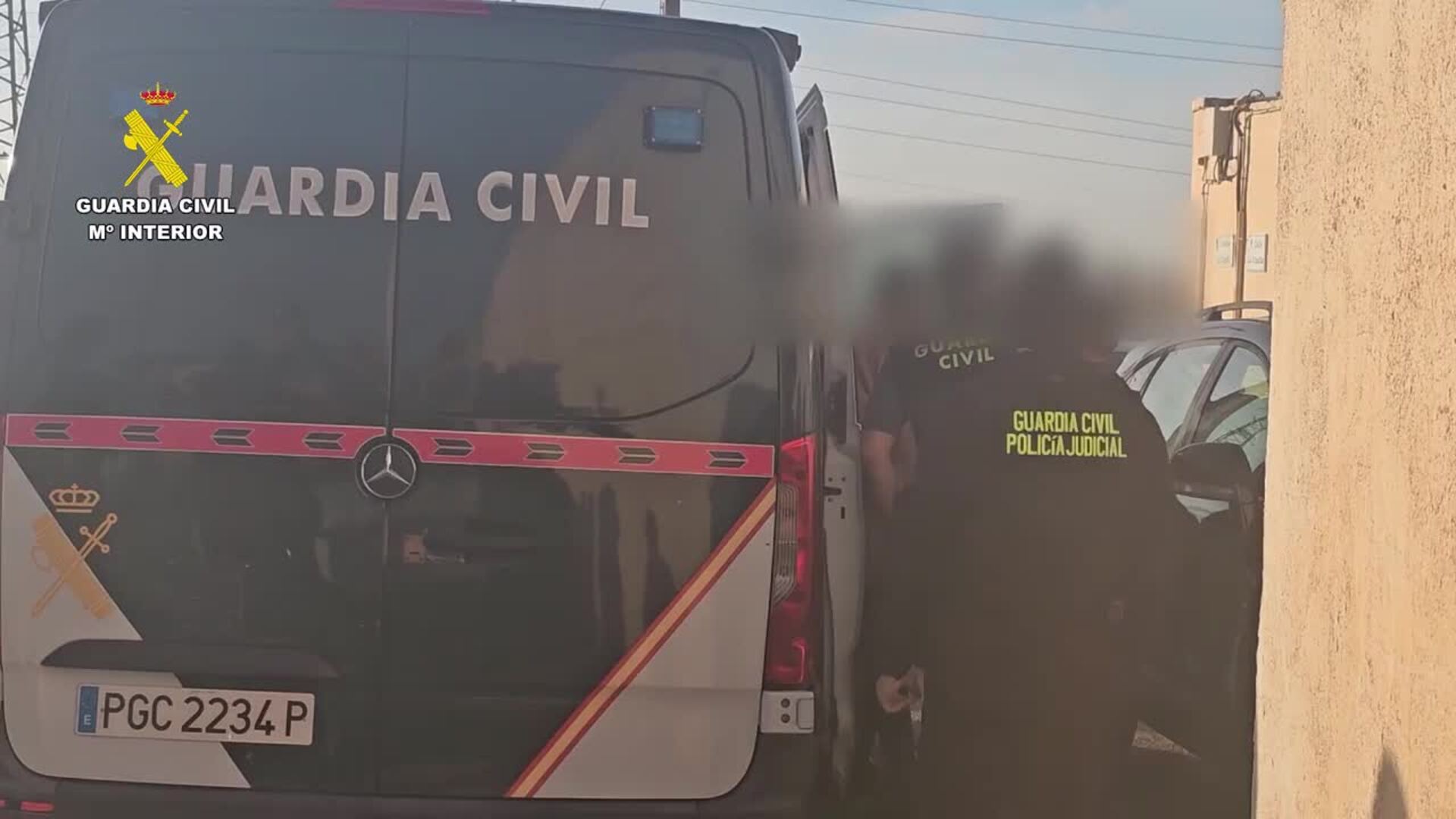 Detenidas 4 personas por disparar, atropellar y agredir a un camionero en La Mojonera