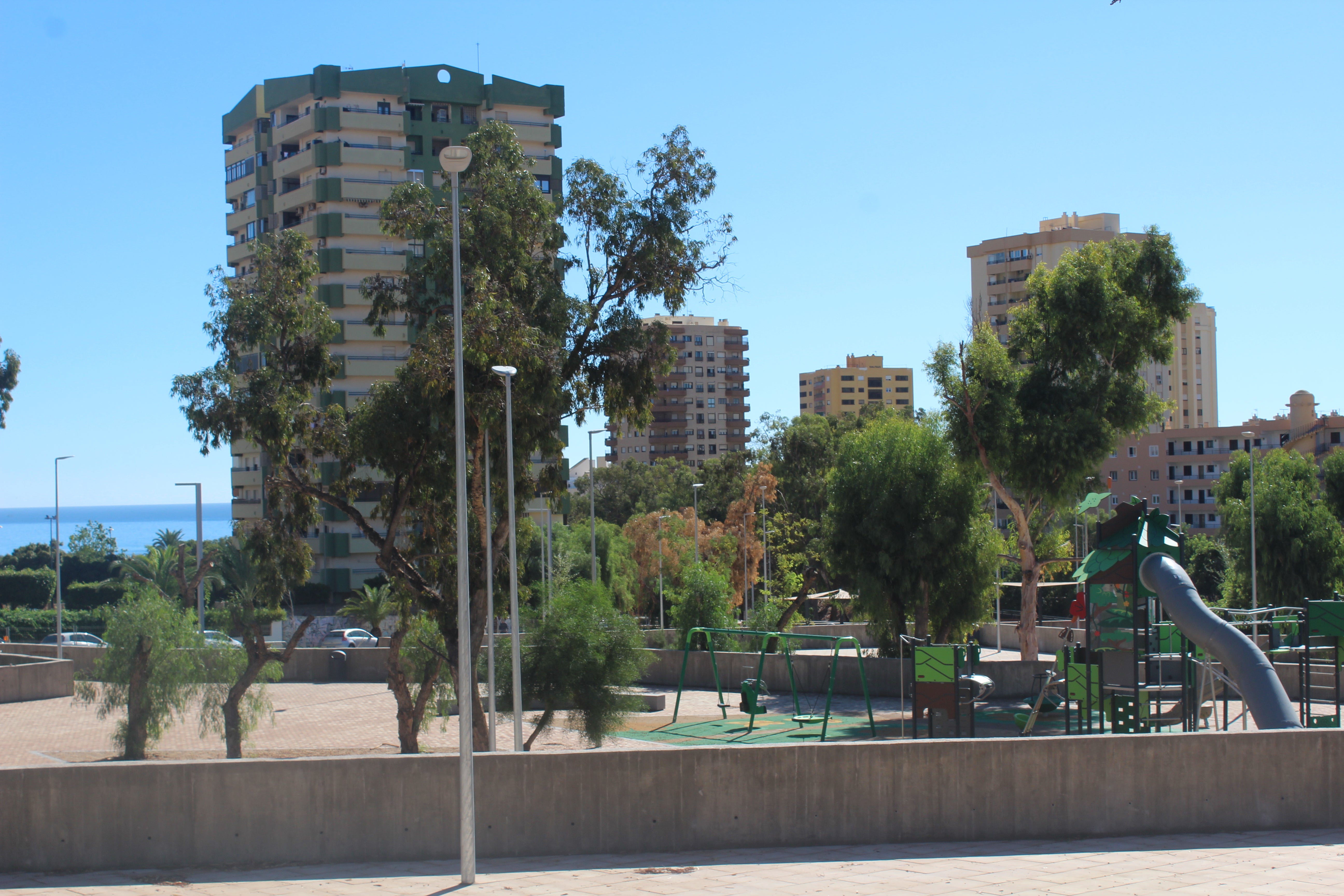 La Rambla de San Antonio de Agudulce a punto de finalizar las obras, en imágenes