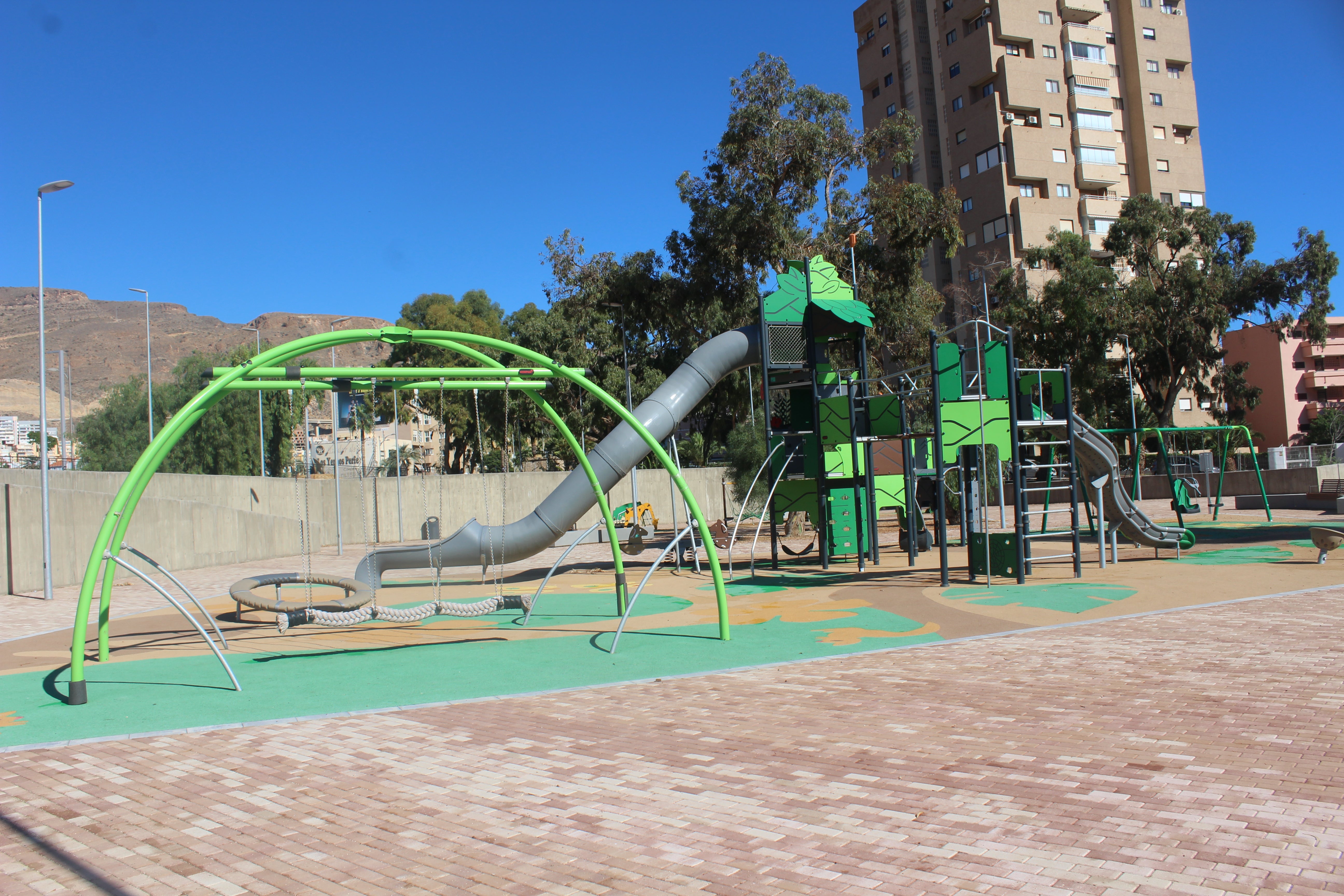La Rambla de San Antonio de Agudulce a punto de finalizar las obras, en imágenes