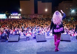 Uno de los grandes momentos del fin de semana en Vícar.