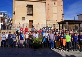 Foto familiar en un municipio de la Alpujarra almeriense.