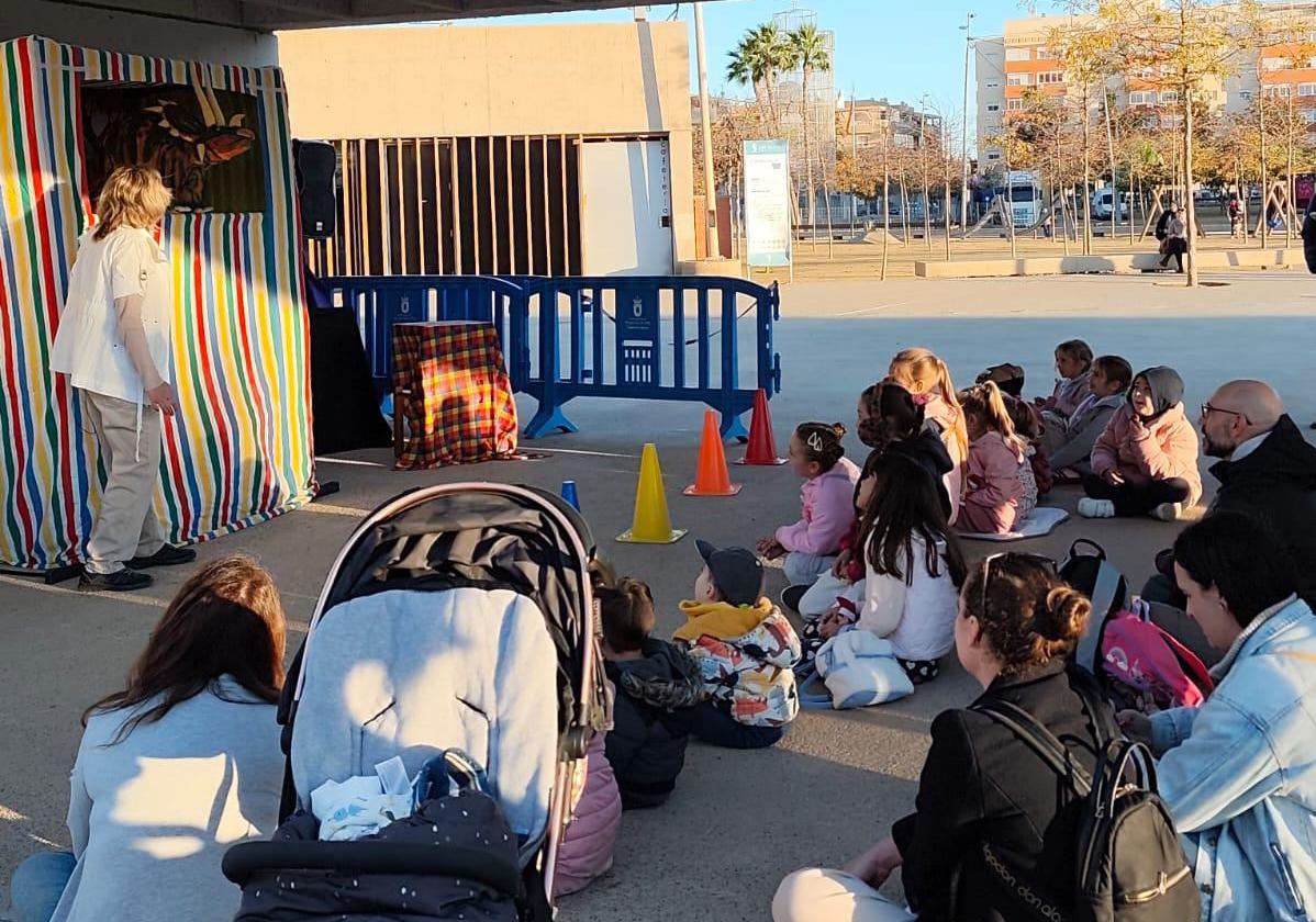 Una de las actividades de CienciaPark en el municipio costero.