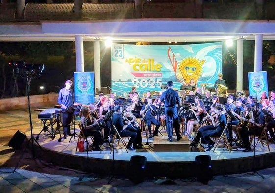 Una imagen de la banda roquetera.