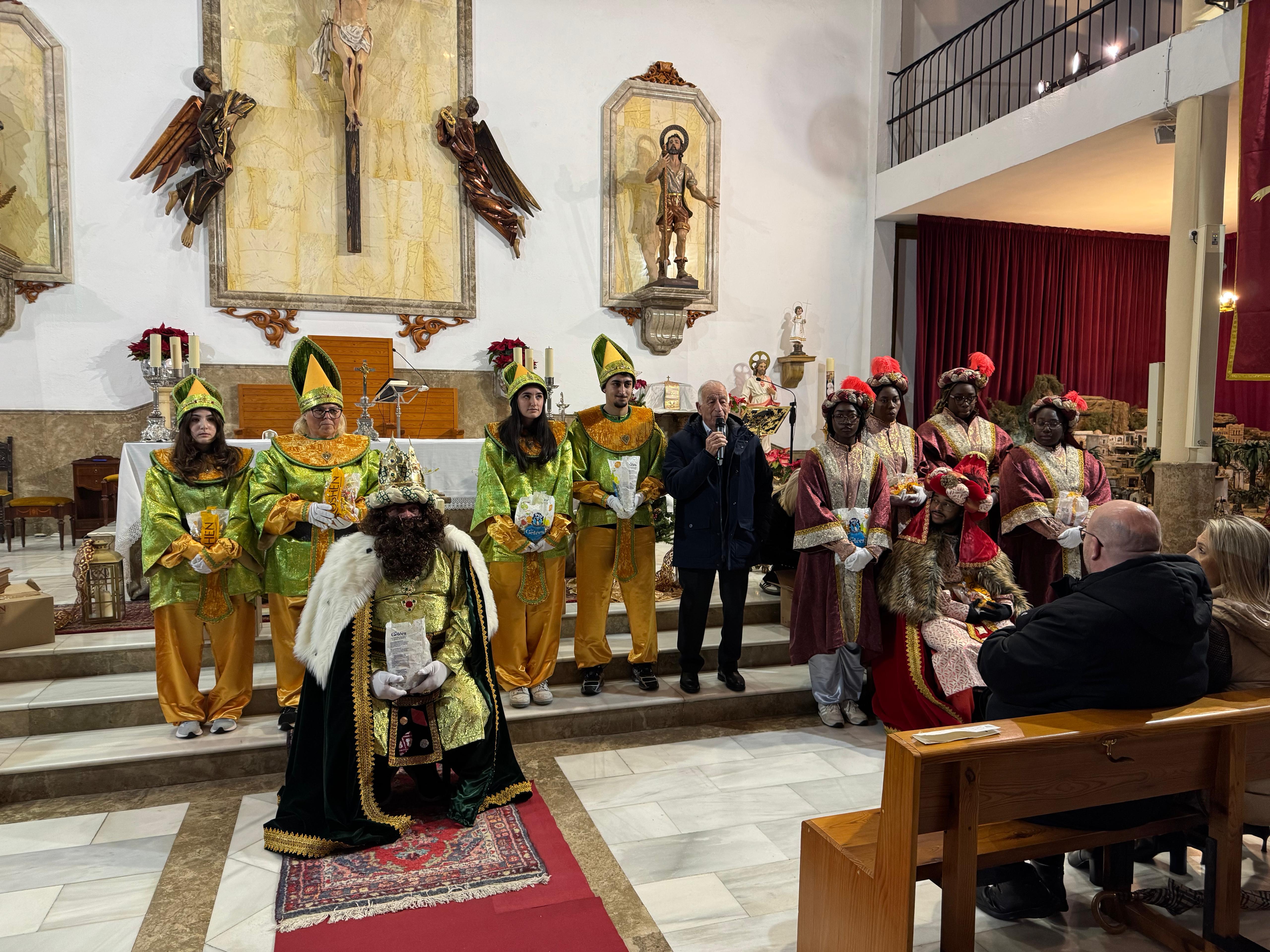 Así se vivió la Cabalgata de Reyes en Roquetas de Mar, Aguadulce y El Parador
